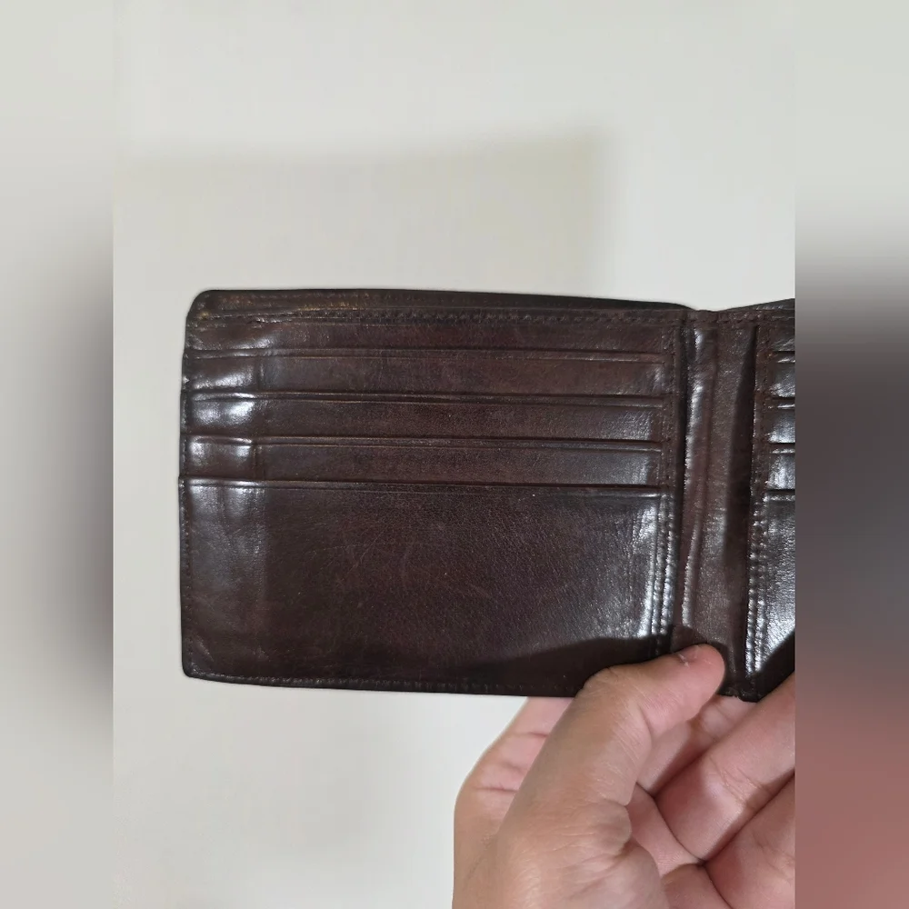Coach Leather Men's Brown Wallet